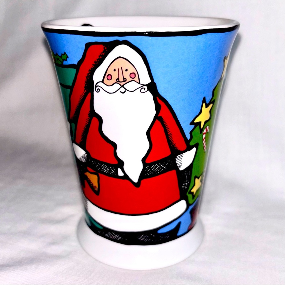 Ursula Dodge Mug Santa Claus Ursula’s Christmas Tree Stockings Candy Canes